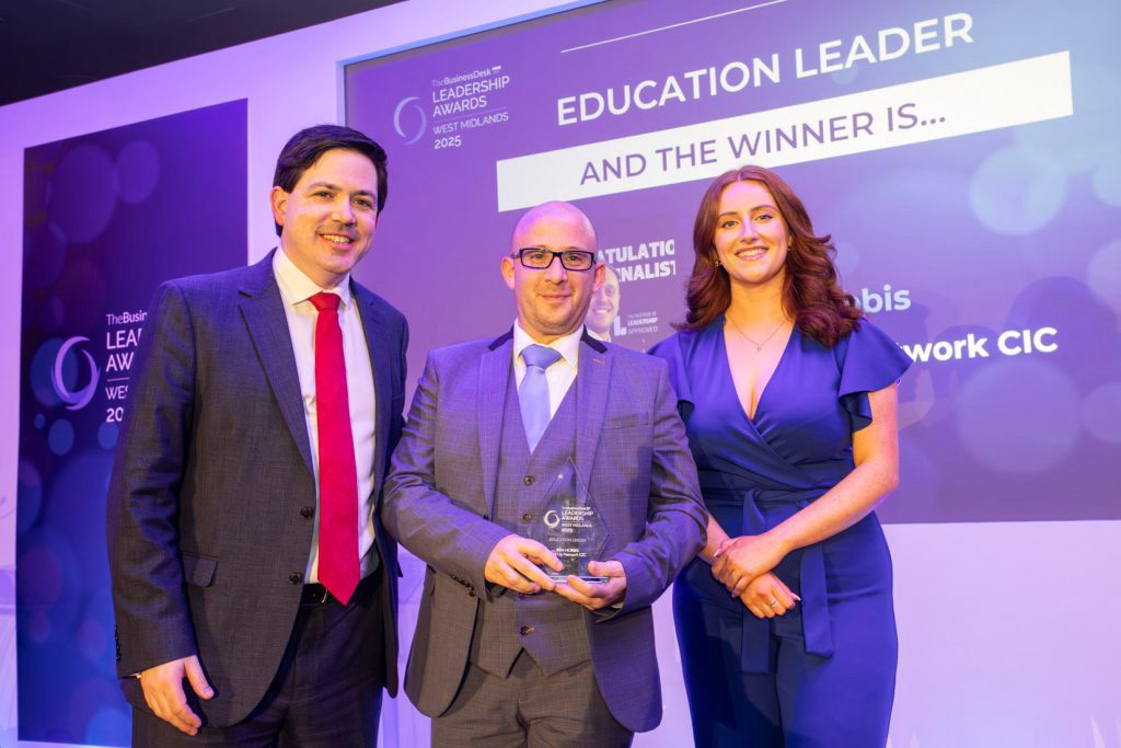 Step Up Founder named as West Midlands Education Leader of the&nbsp;Year